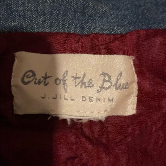 J. Jill Denim Out of the Blue Patchwork Jean Jacket See Measurements - Picture 15 of 15
